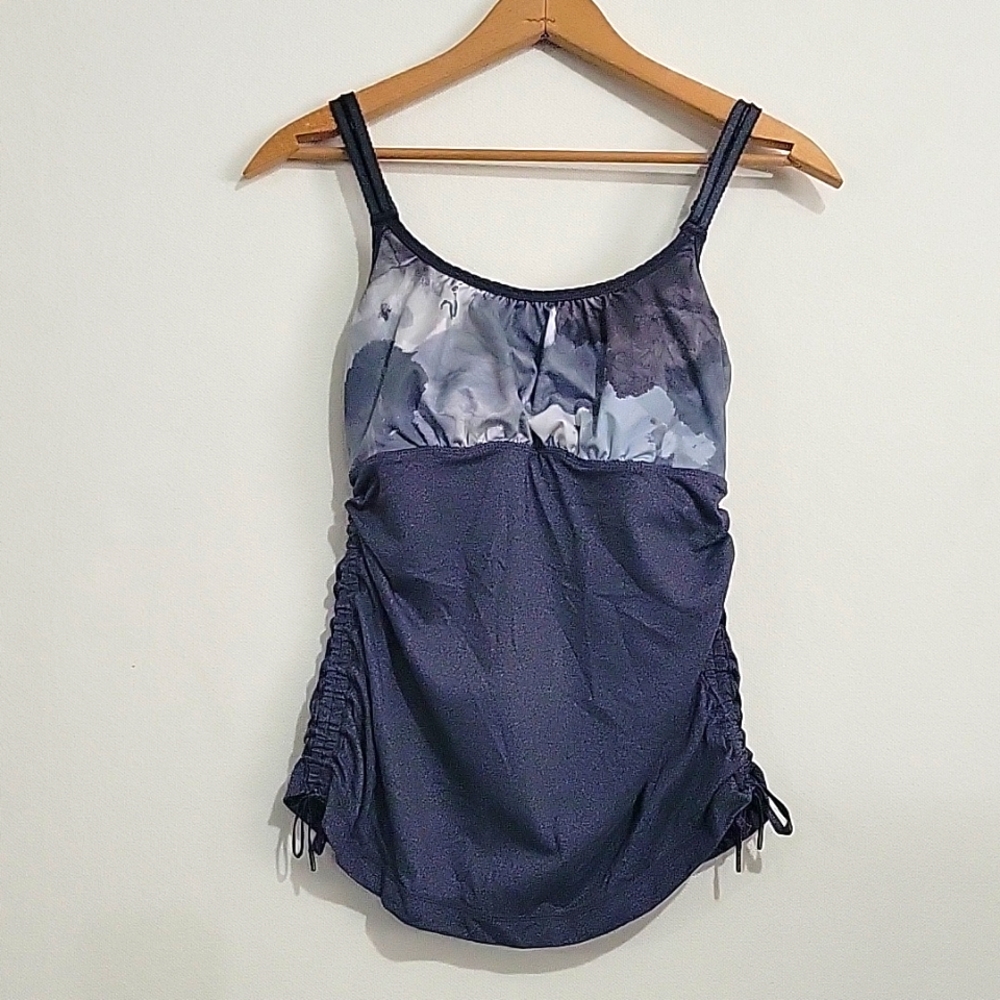 Lululemon Gray Cinch Side Tank Top Sz 4